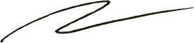 Signature of De. Peter Eden